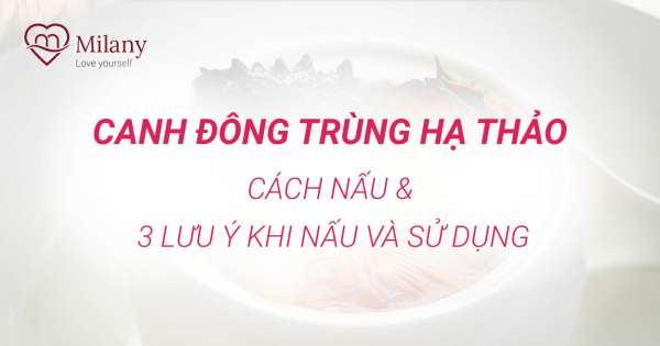 Canh đông trùng hạ thảo