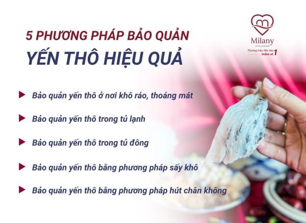 5 cách bảo quản yến thô: Sử dụng lâu, giữ trọn dưỡng chất