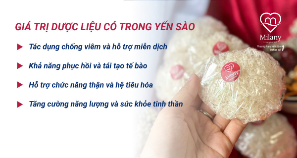 Giá trị dược liệu có trong yến sào - Thần dược hay tin đồn?