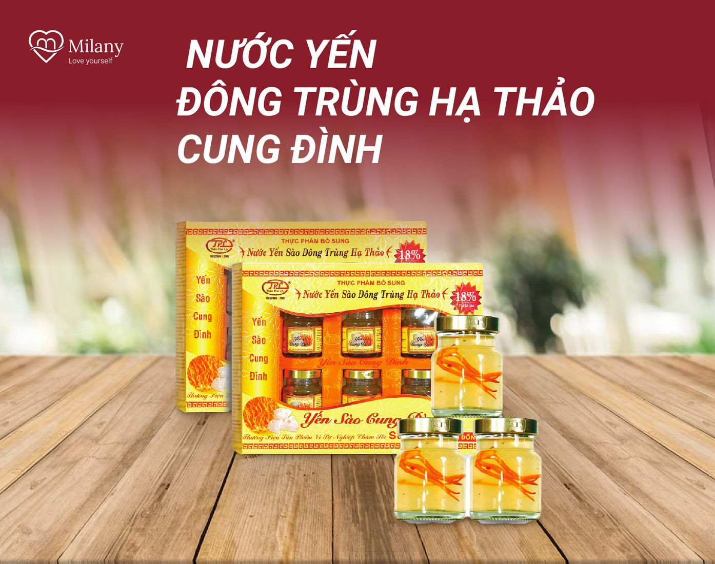 nuoc yen trung thao cung dinh