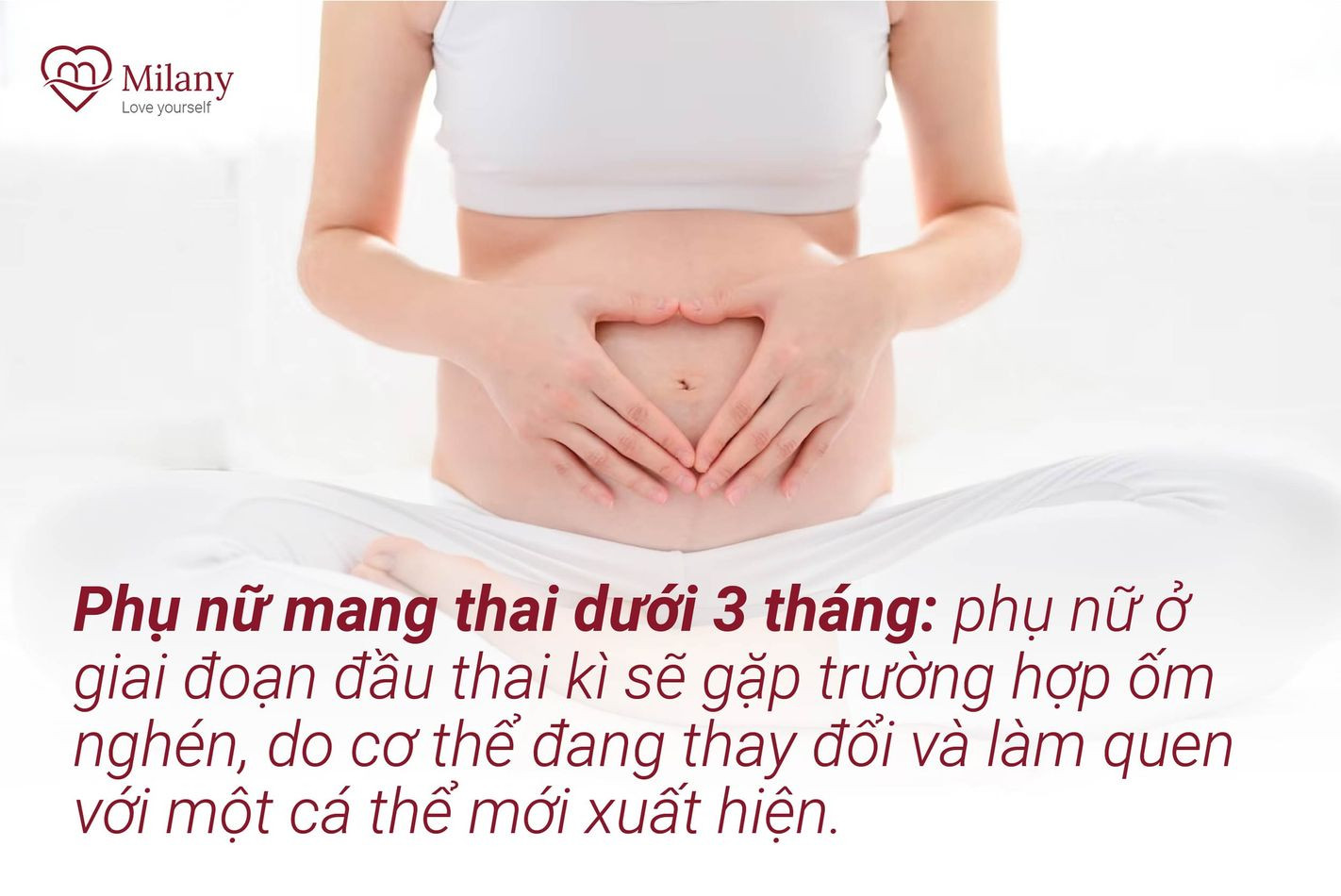 phu nu mang thai duoi 3 thang khong nen an yen sao