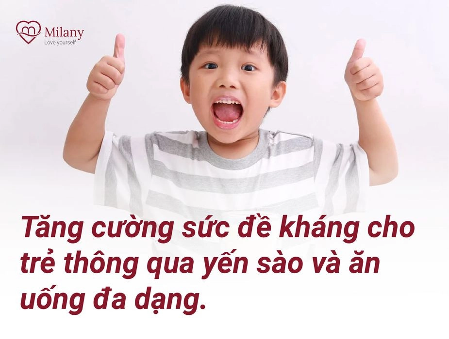 yen sao tang cuong suc de khang cho tre